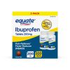 Equate Ibuprofen Pain Reliever/Fever Reducer Tablets;  200 mg;  200 Count;  2 Pack