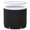 66 Gal Outdoor Ice Plunge Tub with Lid at Home